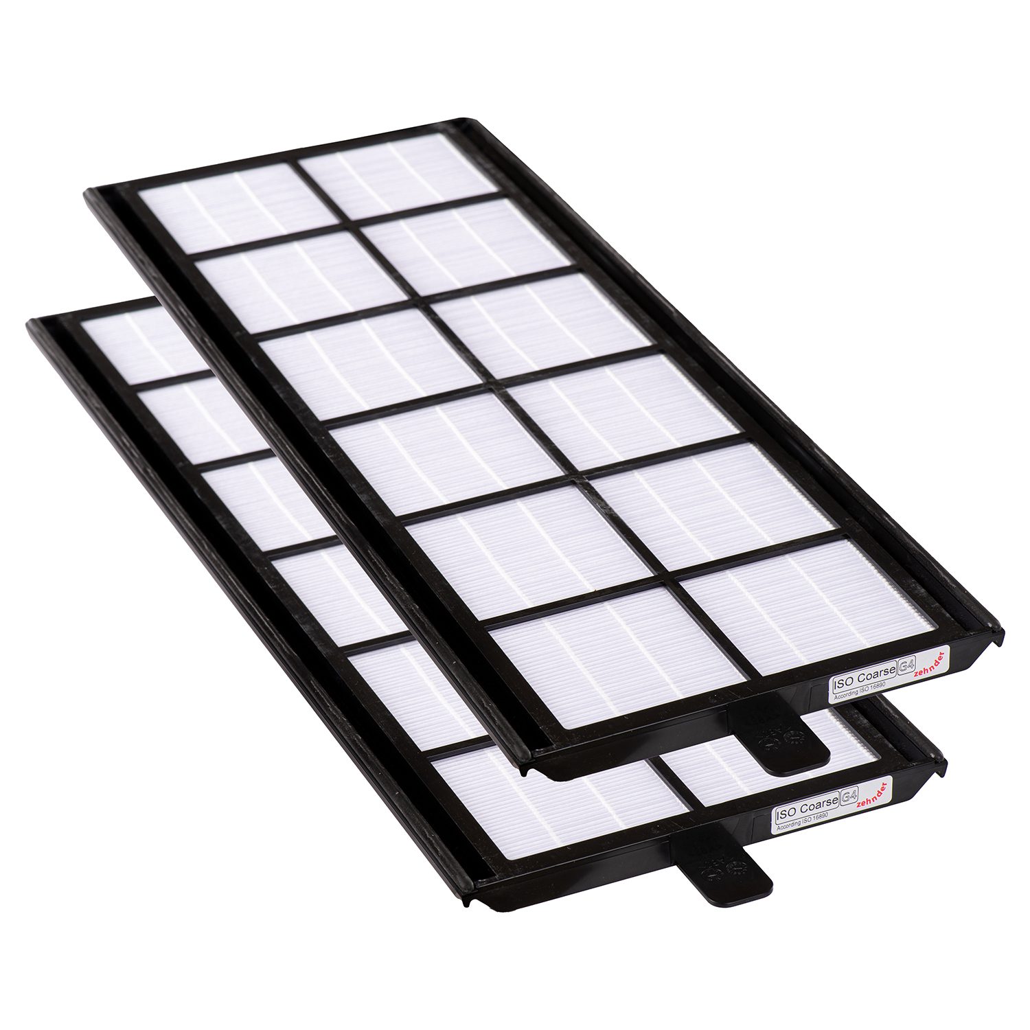 Zehnder ComfoD 300 / 350 / 450 / 550 filter set G4+G4 (original) 500x197x16.5